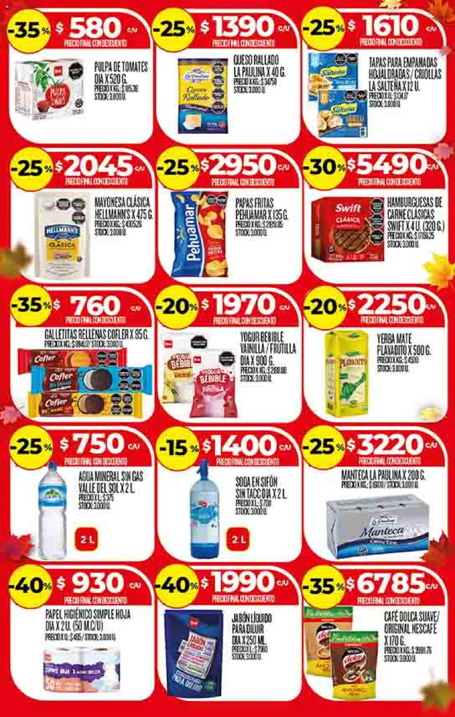 Supermercado DIA Ofertas │ válido desde el 15.04.2026 | Página: 3 | Productos: Jabón líquido, Soda, Agua, Tomates