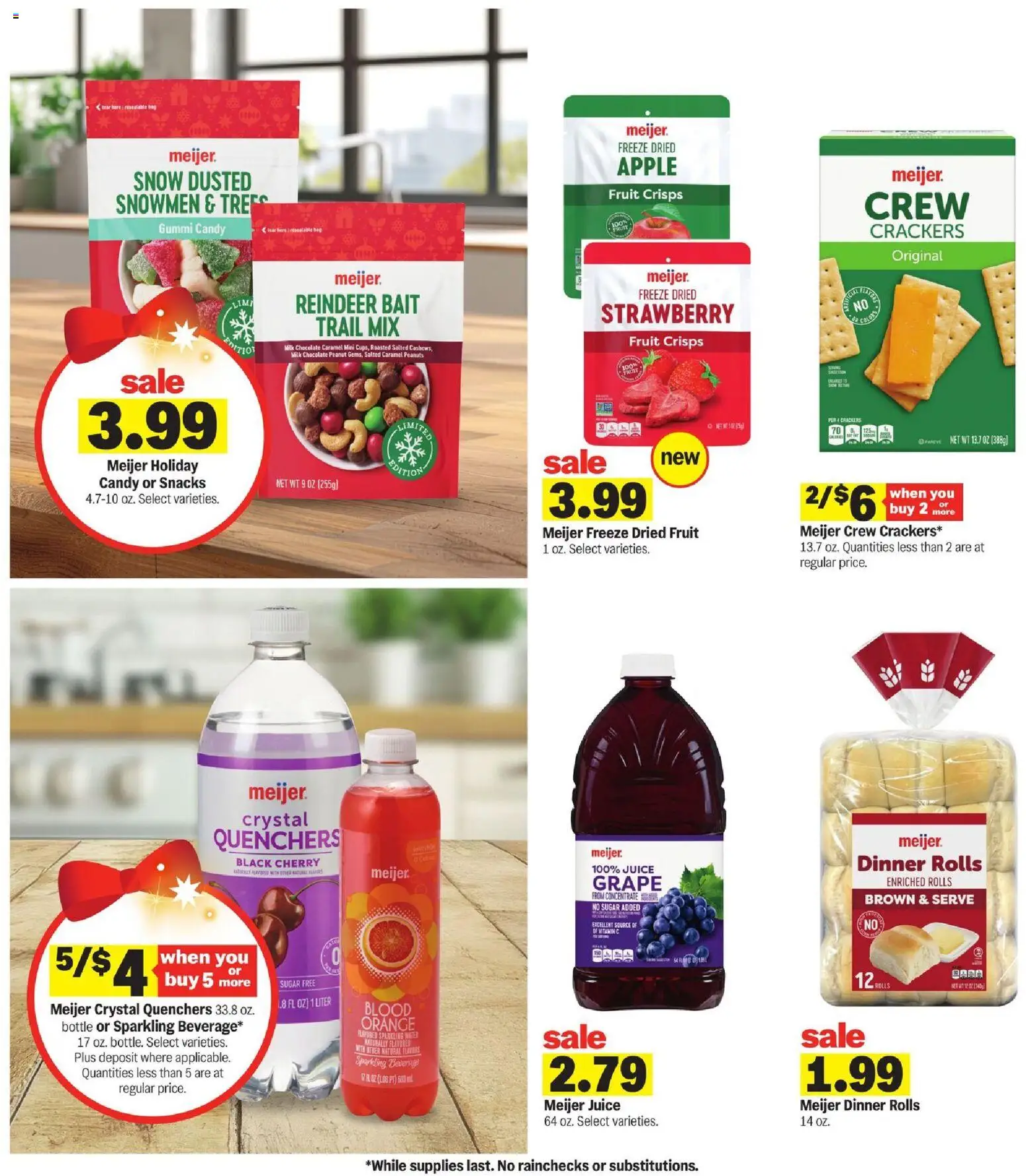 Meijer Weekly Ad - valid from 28.11.2025 | Page: 22 | Products: Vitamin, Water, Sugar, Bait