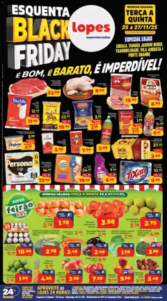 Lopes Supermercados Black Friday - Pré-Visualização do folheto da loja Lopes Supermercados, válido de 25.11.2025