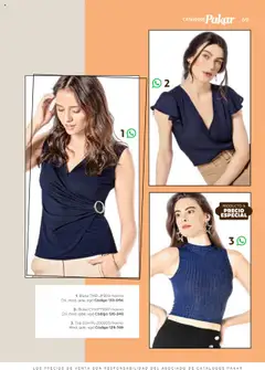 Vista previa de SC Pakar Catálogo Ropa y Accesorios, nuevo folleto de la tienda, válido en México a partir del 24.07.2025 | Página: 69 | Productos: Blusa, Top