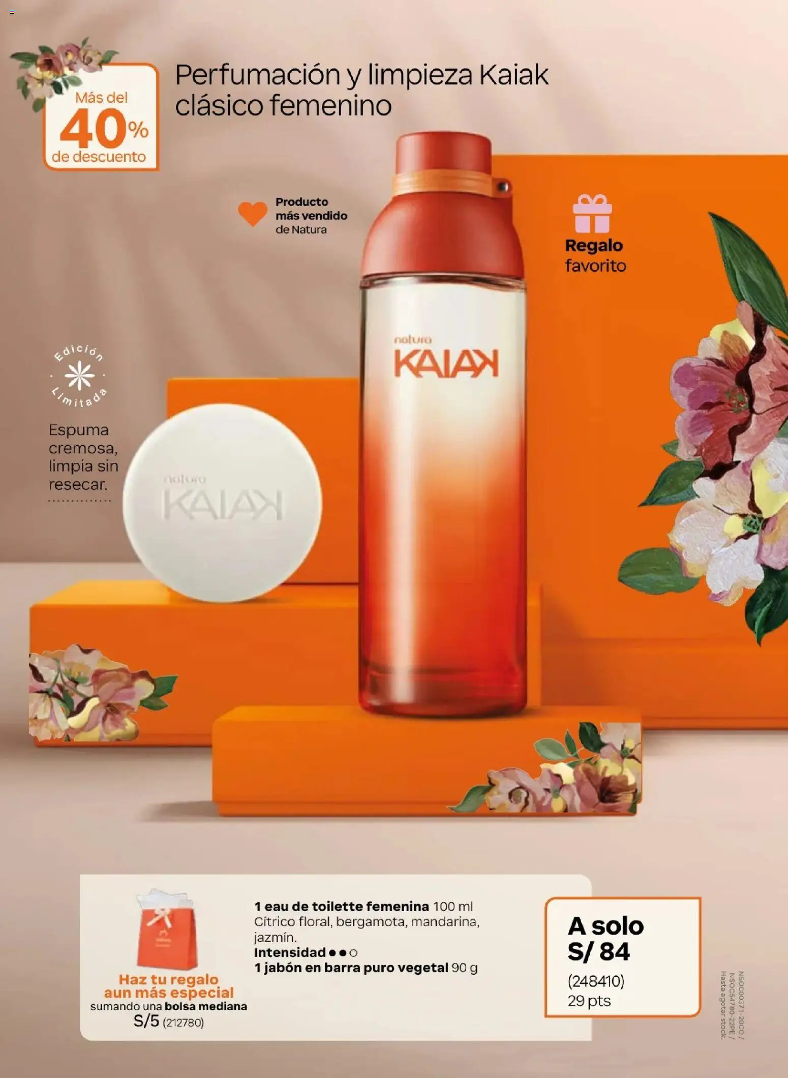 Catálogo Natura válido desde 31.03.2026 | Página: 11 | Productos: Jabón, Bolsa, EAU de Toilette
