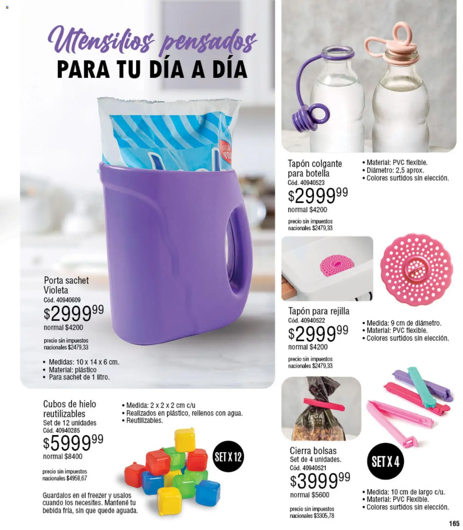 Millanel - Catálogo │ válido desde el 10.11.2025 | Página: 191 | Productos: Flexible, Botella, Rejilla, Freezer