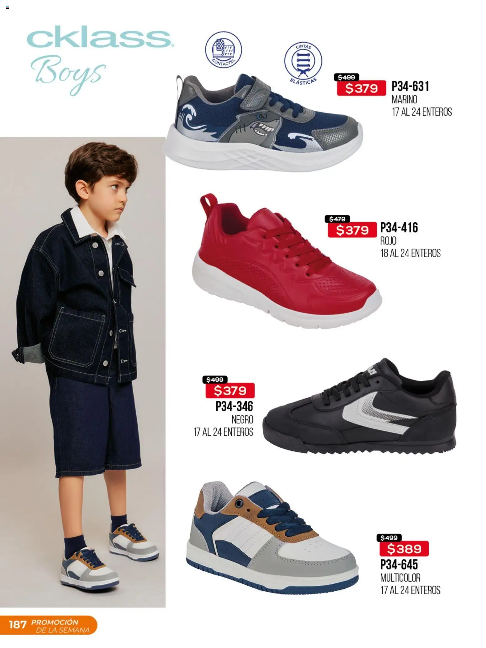 Nuevas ofertas de Cklass válidas en toda la República Mexicana desde el 01.02.2026. ¡Encuentra las mejores ofertas en Cklass catálogo Promo Semanal! | Página: 188