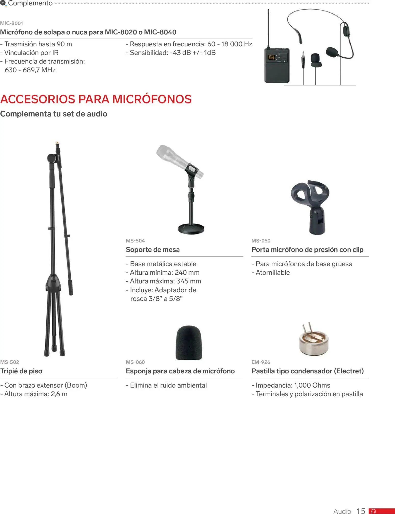 Nuevas ofertas de Steren válidas en toda la República Mexicana desde el 01.01.2026. ¡Encuentra las mejores ofertas en Steren catálogo! | Página: 27 | Productos: Esponja, Micrófono, Adaptador, Mesa