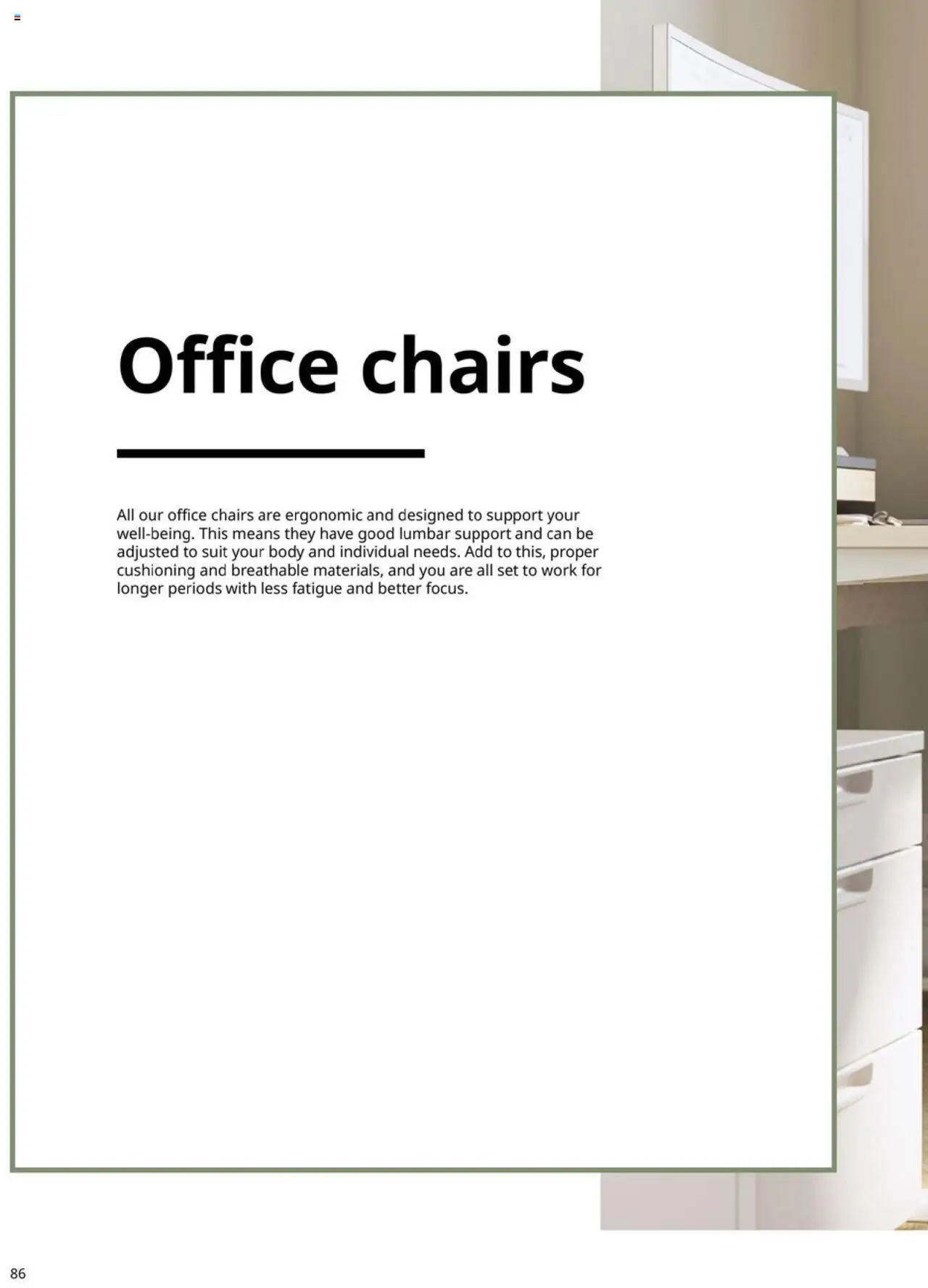 IKEA Office Brochure 2025 - valid from 01.03.2025 | Page: 86 | Products: Suit