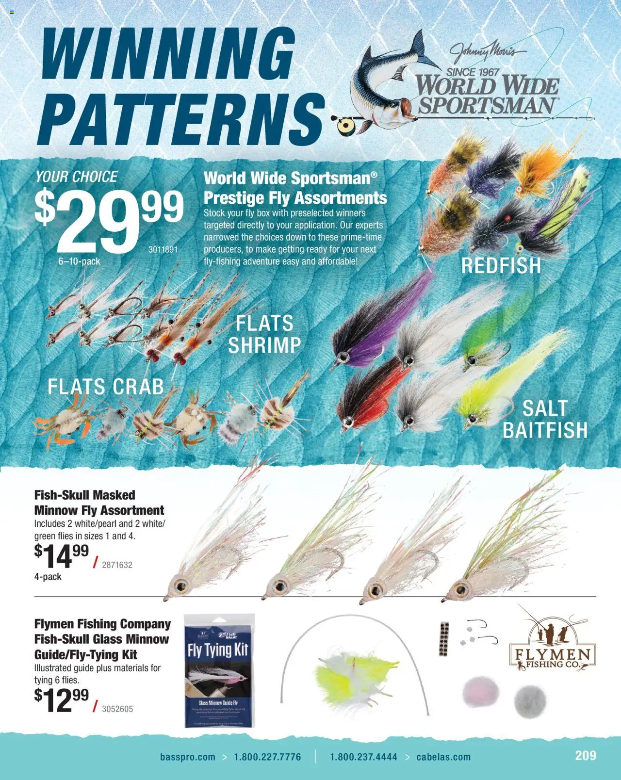Cabela's Saltwater Specialist 25 - valid from 01.01.2025 | Page: 209 | Products: Box, Salt