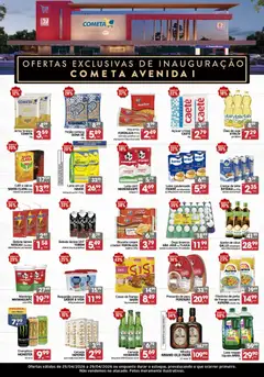 Cometa Supermercados ofertas Inauguração  - Pré-Visualização do folheto da loja Cometa Supermercados, válido de 25.04.2026