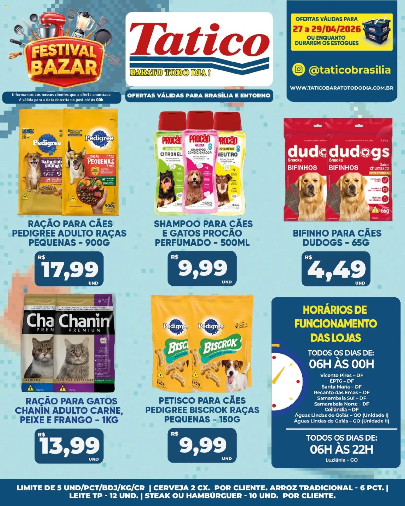 Tatico Folheto - válido de 29.04.2026 | Página: 41 | Produtos: Condicionador, Cerveja, Peixe, Hambúrguer