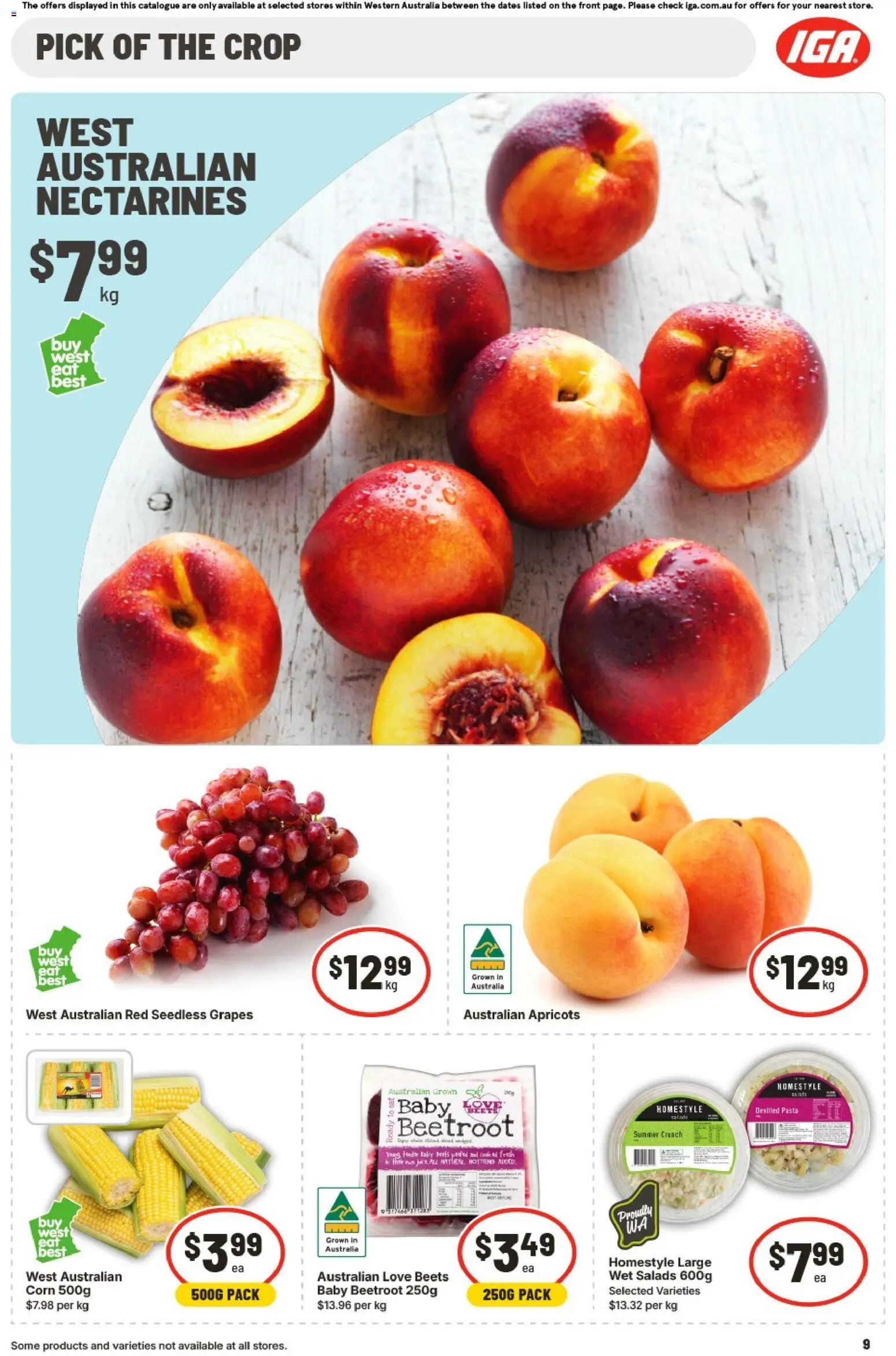 IGA catalogue - valid from 24.12.2025 | Page: 12 | Products: Pasta, Beetroot, Grapes