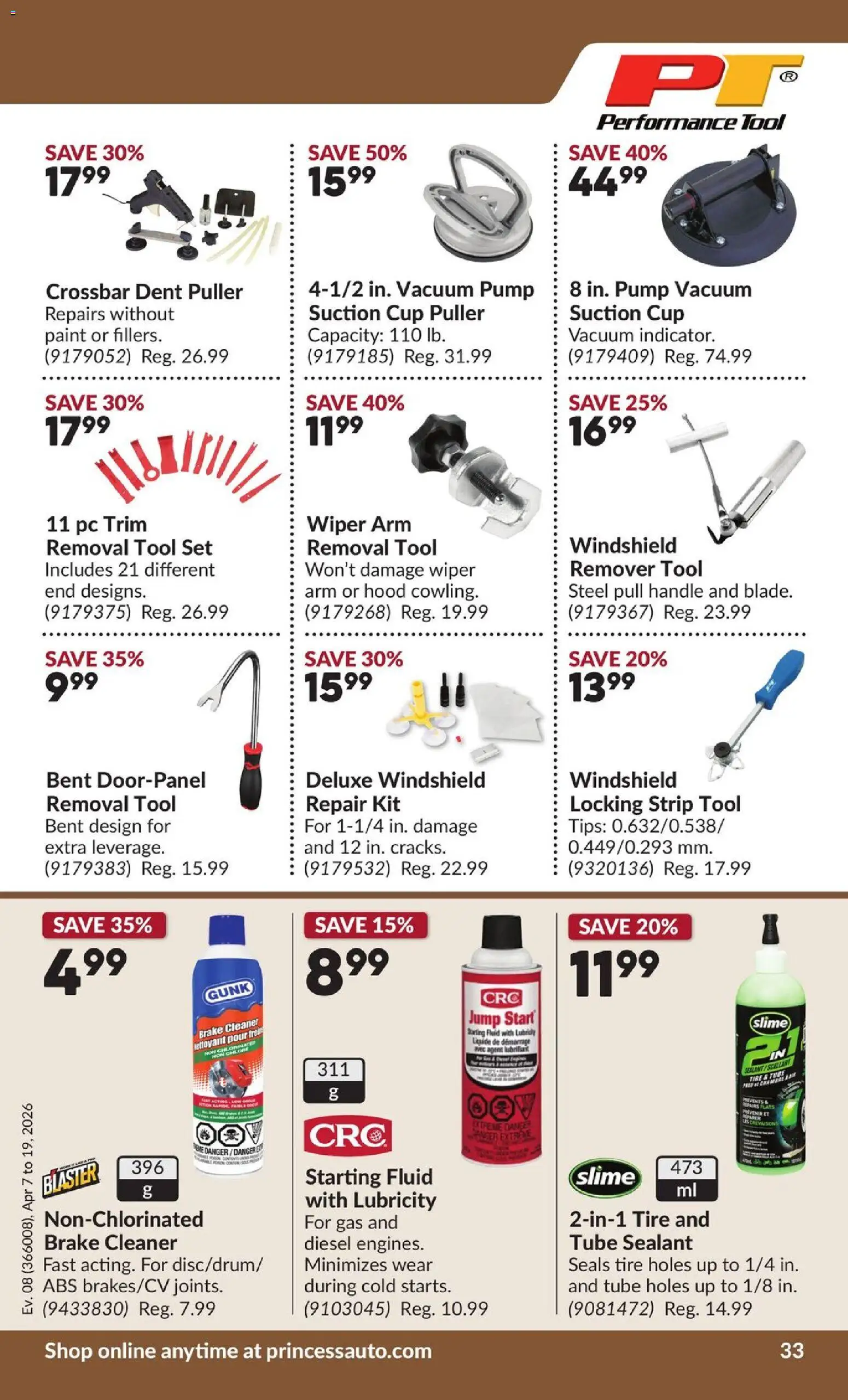 Princess Auto flyer valid from 07.04.2026 | Page: 39 | Products: PC