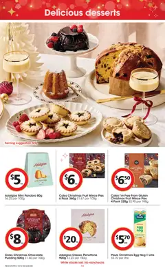 Preview of Coles  Catalogue  - valid from 10.12.2025 | Page: 16 | Products: Chocolate, Pudding, Sponge, Pies