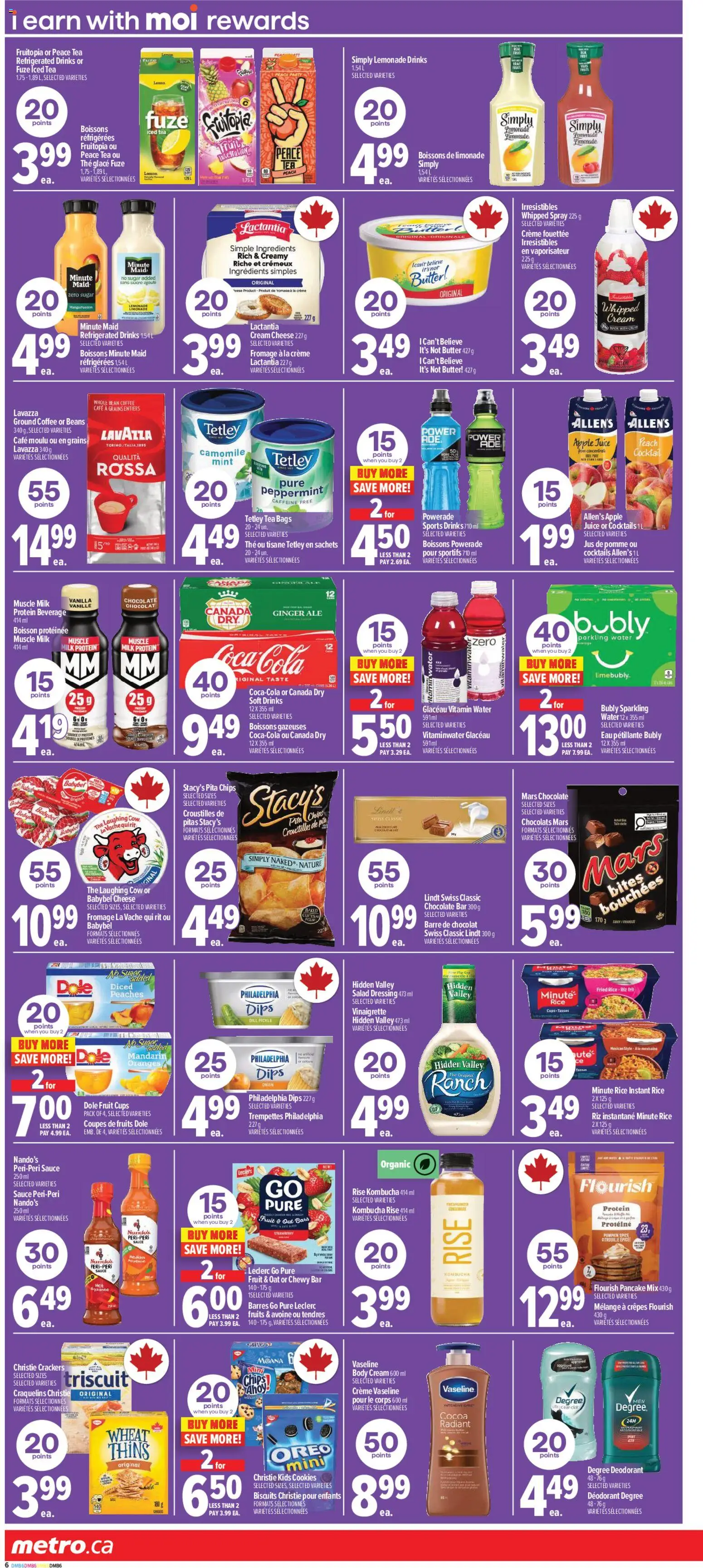 Metro flyer valid from 23.10.2025 | Page: 12 | Products: Rice, Tea, Deodorant, Coffee
