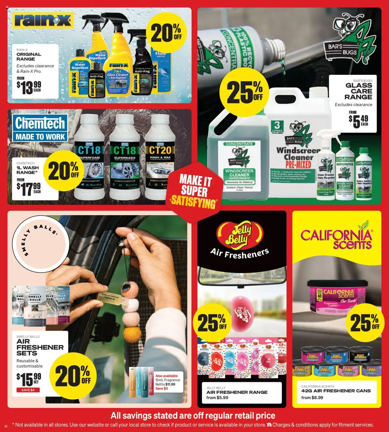 Supercheap Auto catalogue - valid from 10.09.2025 | Page: 9 | Products: Fragrance, Cleaner, Water, Air freshener