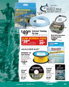 Preview of Cabela's weekly ads valid from 15.12.2025 | Page: 205 | Products: Basket, Fly Line