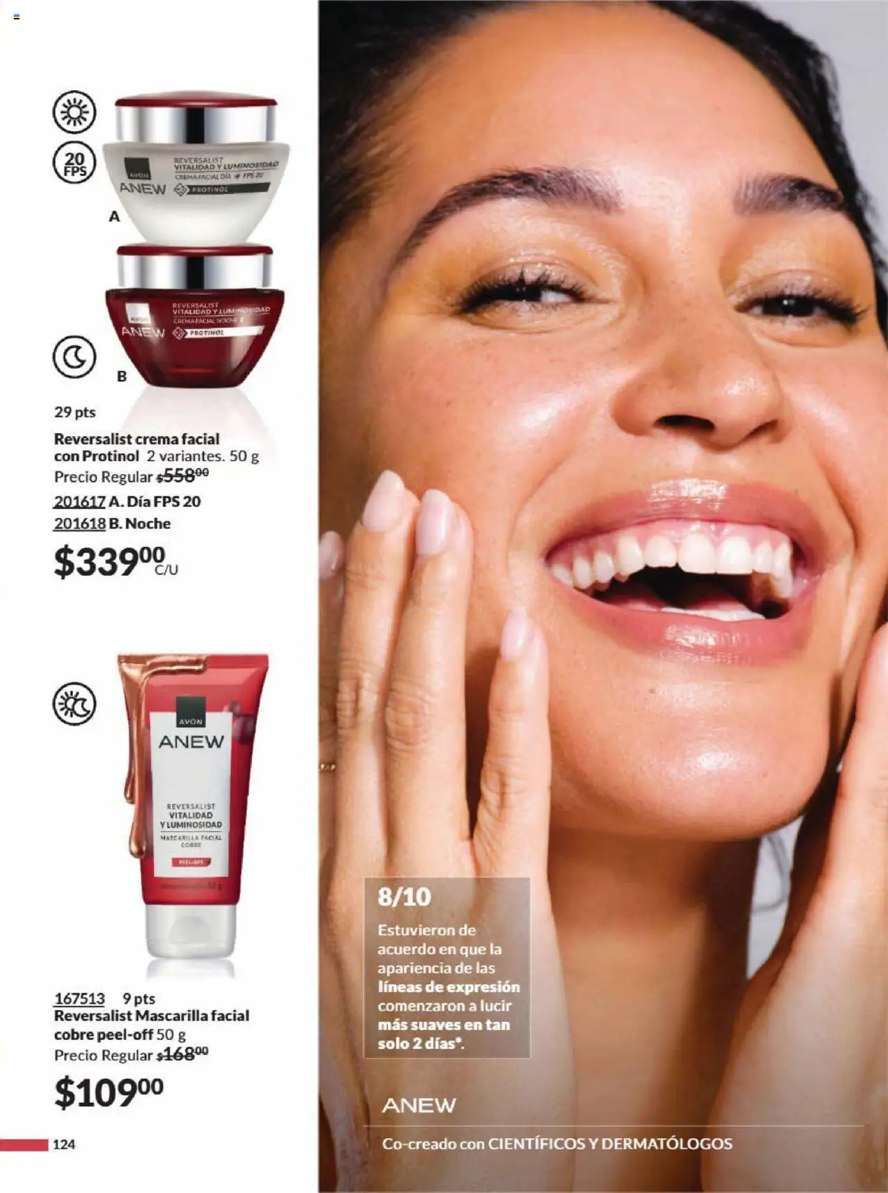 Nuevas ofertas de AVON válidas en toda la República Mexicana desde el 09.08.2025. ¡Encuentra las mejores ofertas en AVON - Campaña 13 2025! | Página: 133 | Productos: Crema, Mascarilla