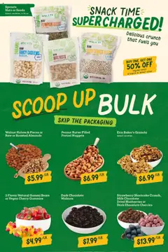 Sprouts Weekly Ad - valid from 16.07.2025 | Page: 9 | Products: Butter, Chocolate, Nuts, Pumpkin