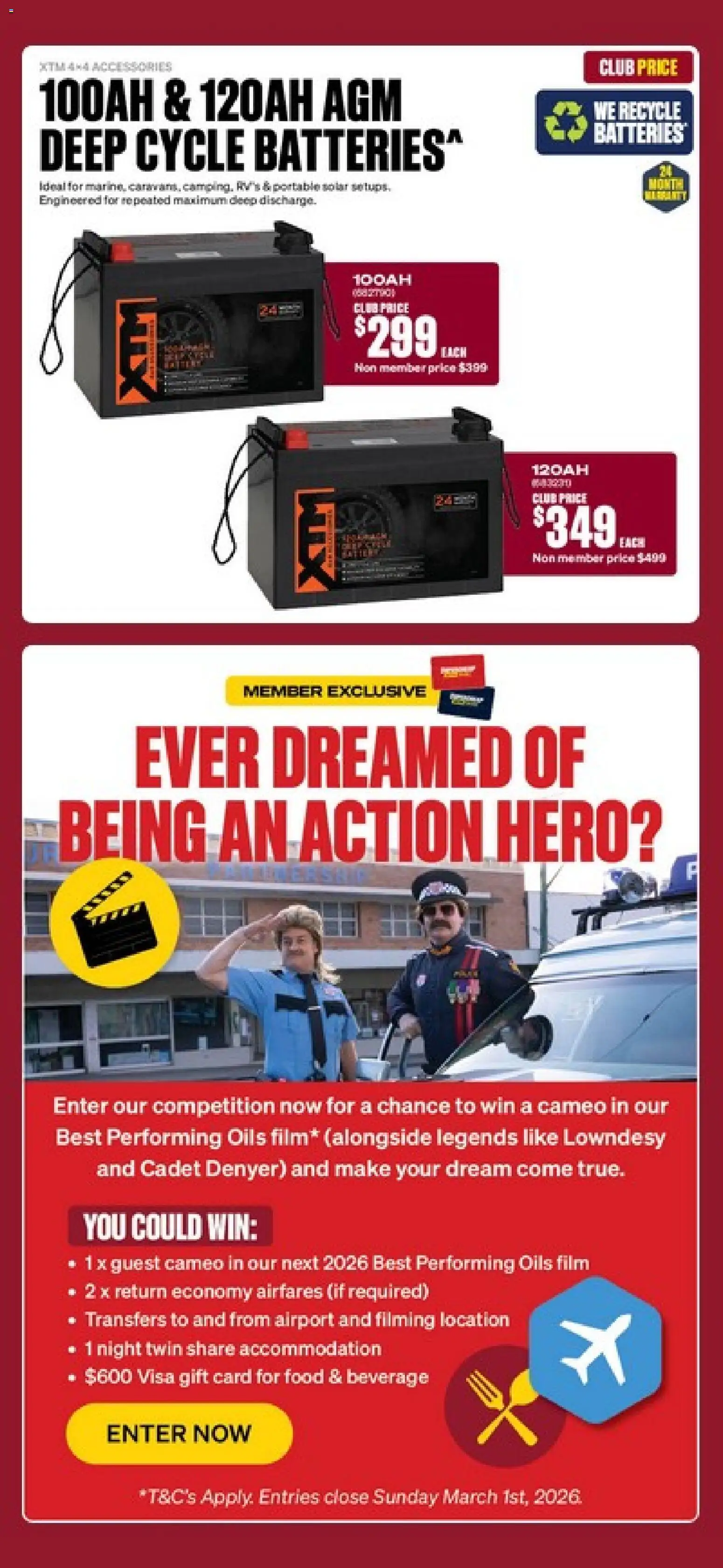 Supercheap Auto catalogue - valid from 13.02.2026 | Page: 50 | Products: Batteries, Portable