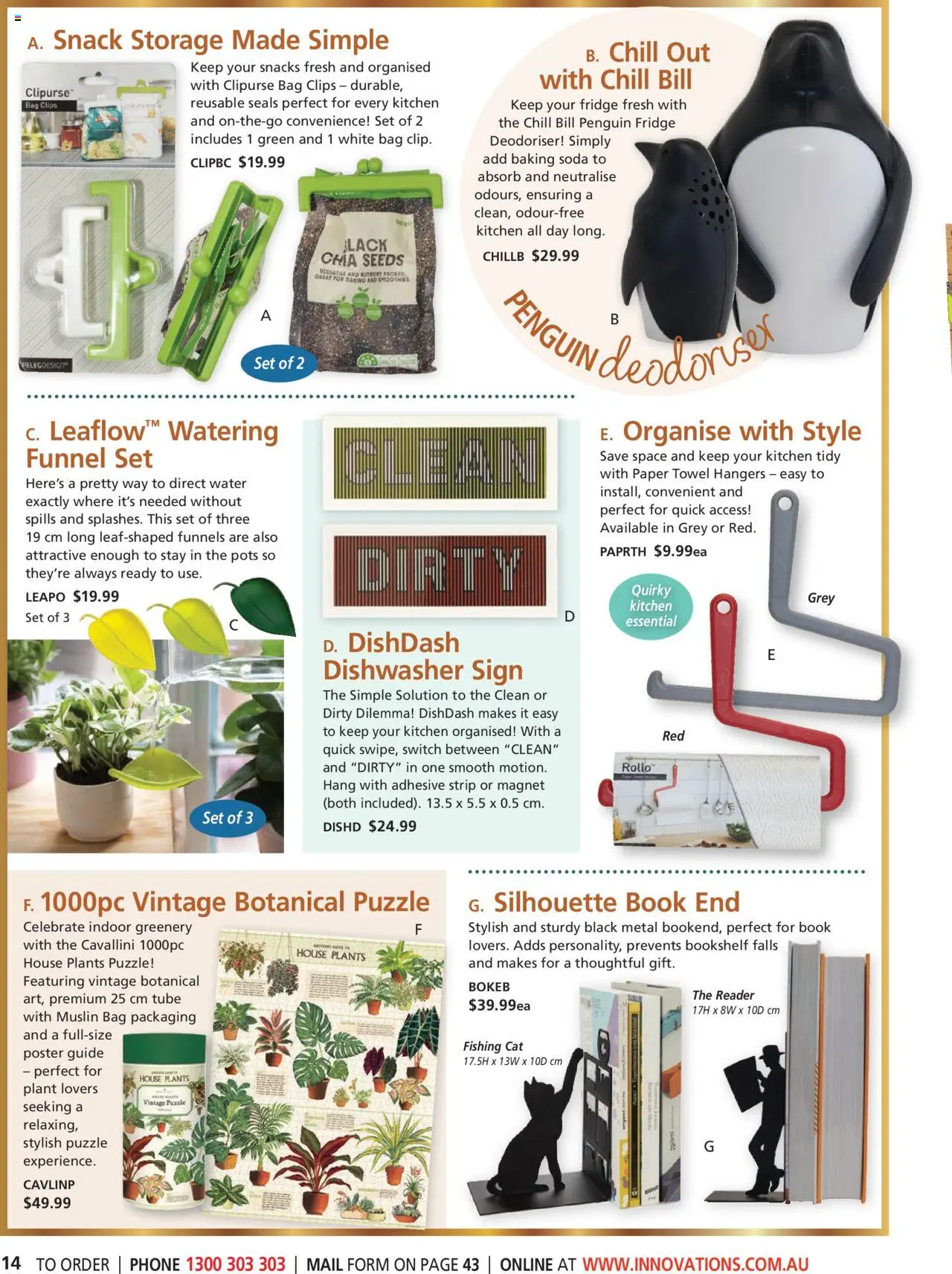 Innovations catalogue - valid from 22.10.2025 | Page: 14 | Products: Baking soda, Seeds, Clips, Strip