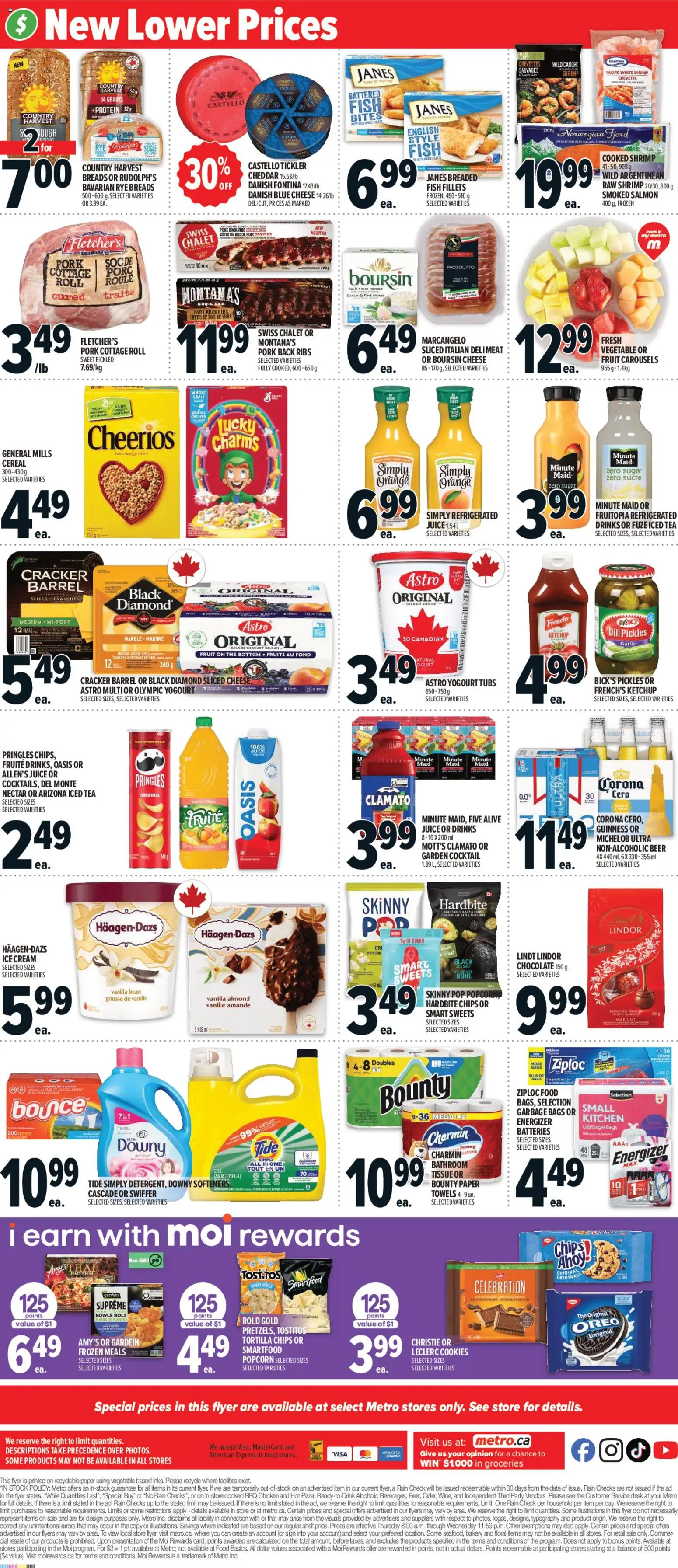 Metro flyer valid from 05.03.2026 | Page: 4 | Products: Cream, Milk, Chocolate, Chicken