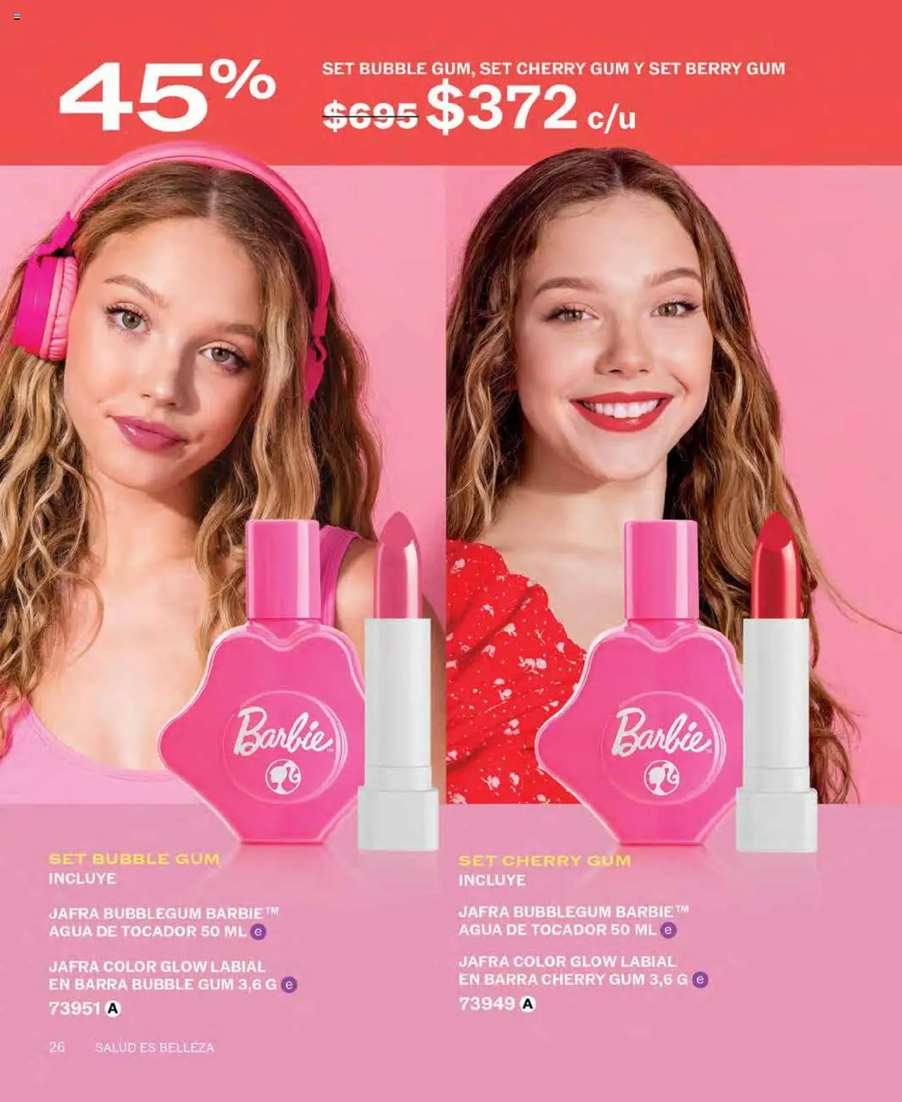 Nuevas ofertas de JAFRA válidas en toda la República Mexicana desde el 01.08.2025. ¡Encuentra las mejores ofertas en JAFRA - Catálogo! | Página: 26 | Productos: Agua, Barra