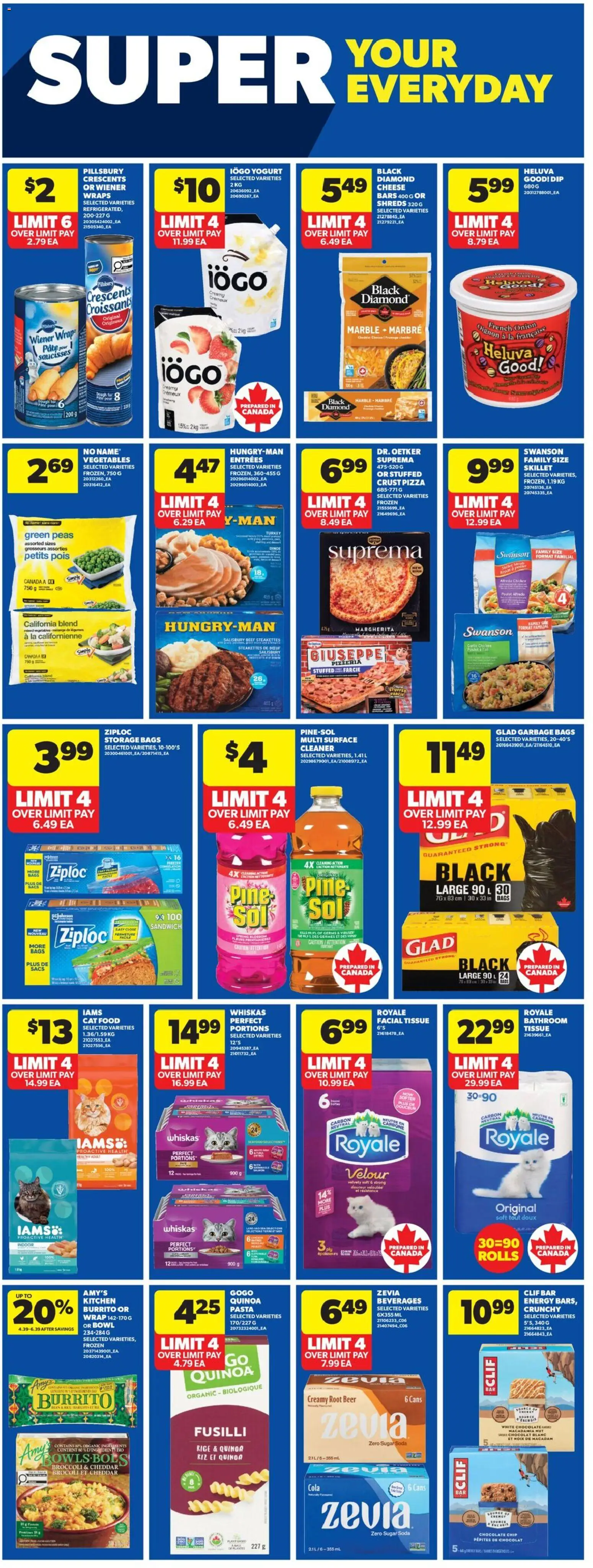 Real Canadian Superstore flyer valid from 12.02.2026 | Page: 24 | Products: Cheese, Chocolate, Pizza, Beer