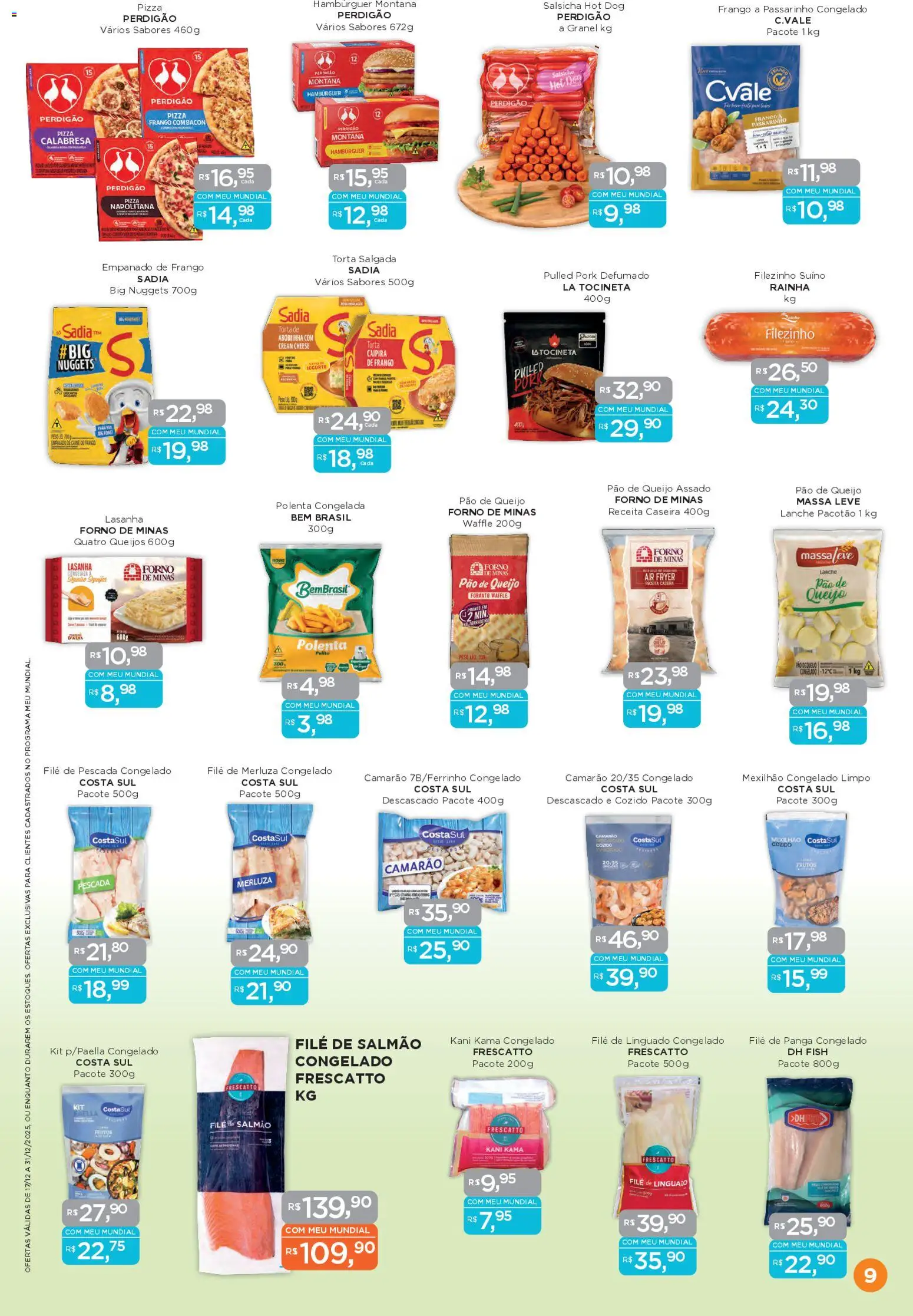Mundial Folheto - válido de 17.12.2025 | Página: 9 | Produtos: Air fryer, Queijo, Cream cheese, Carne