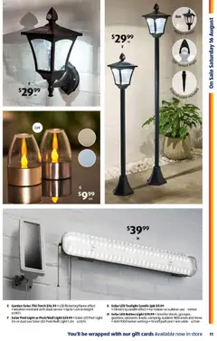 Aldi catalogue - valid from 13.08.2025 | Page: 11 | Products: Light, Candle, Cable, Torch