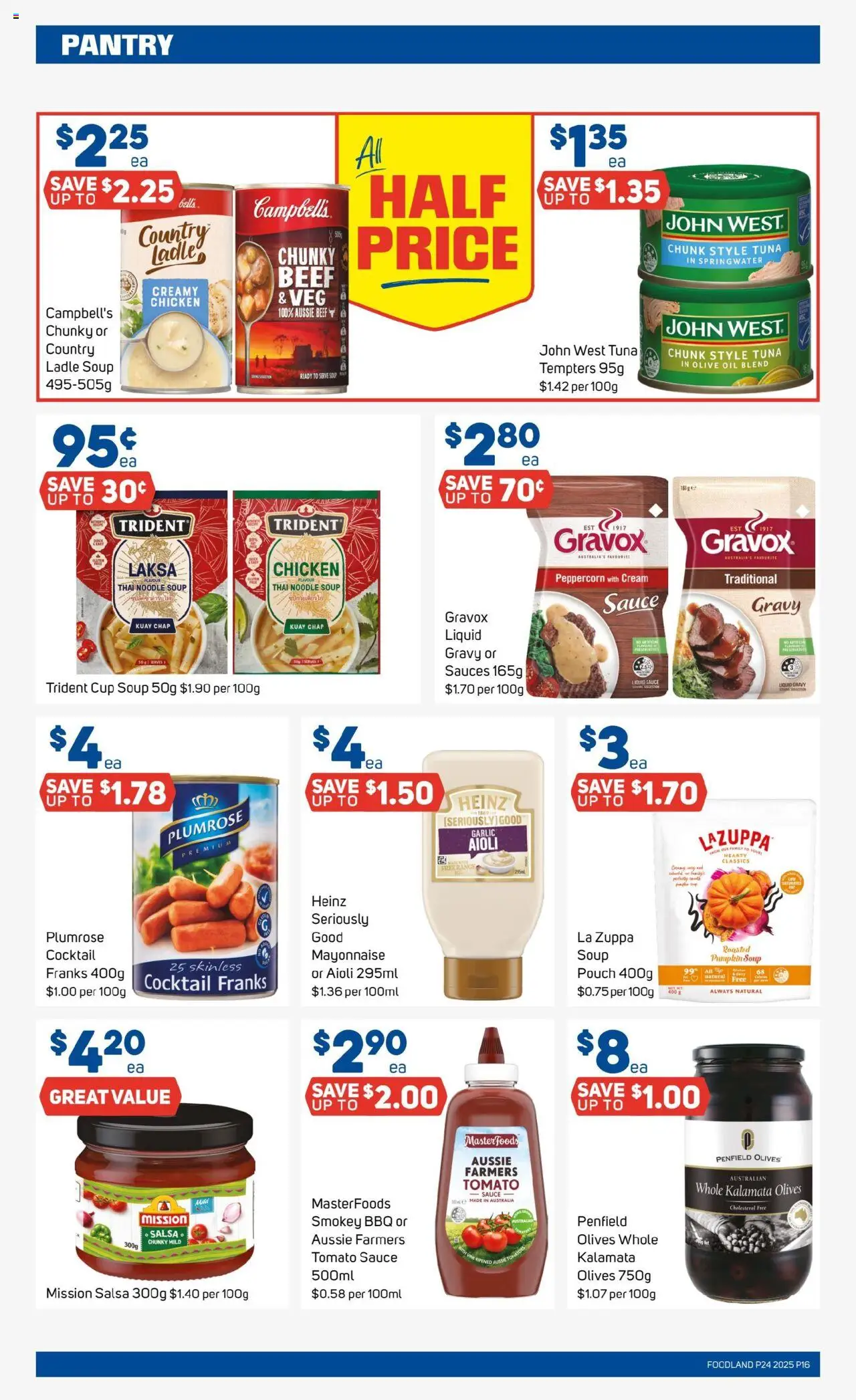 Foodland catalogue - valid from 11.06.2025 | Page: 16 | Products: Beef, Cream, Mayonnaise, Soup