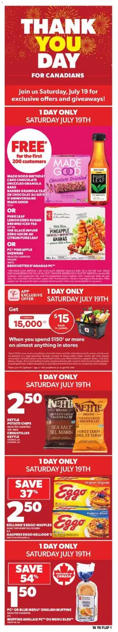 Preview of Independent Grocer flyer - NS from shop Independent Grocer valid from 17.07.2025