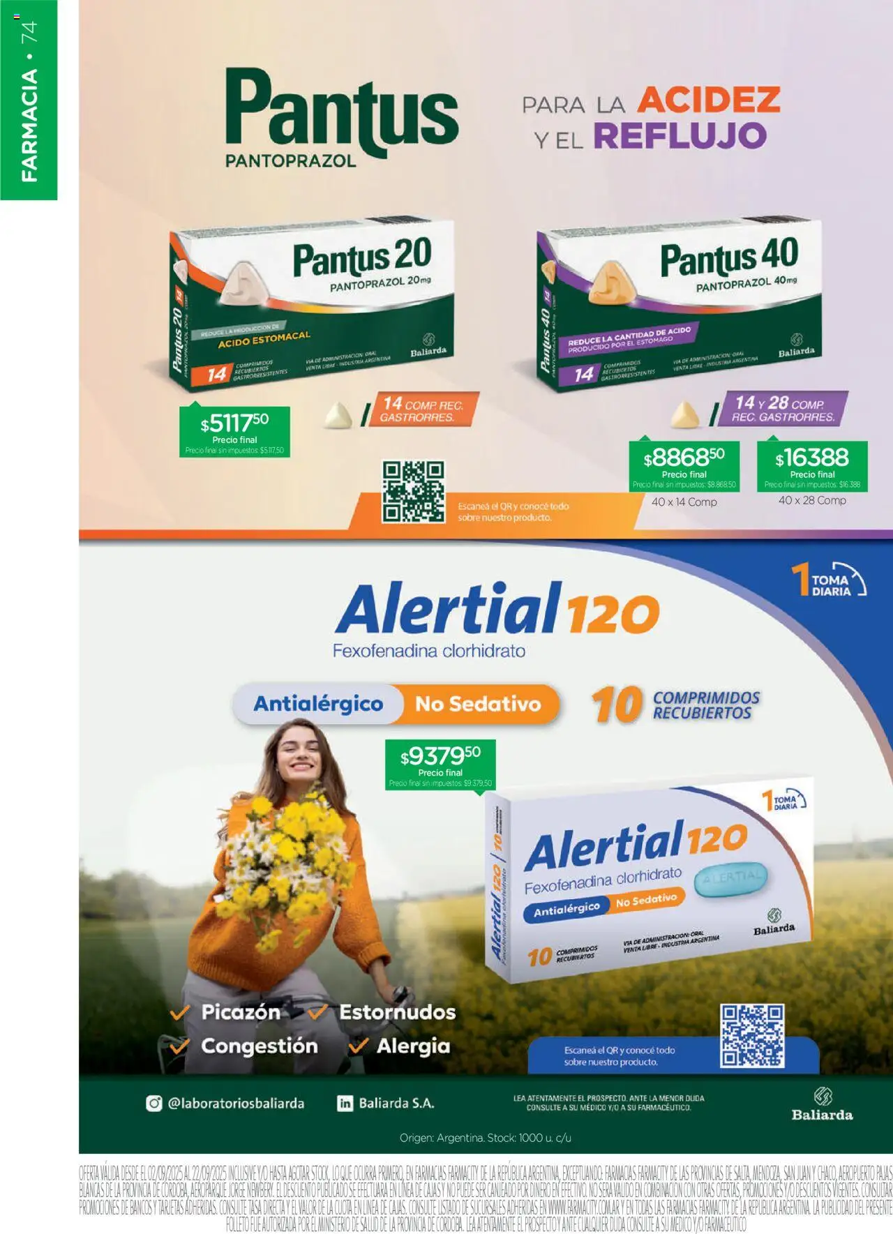 Farmacity catálogo │ válido desde el 02.09.2025 | Página: 74