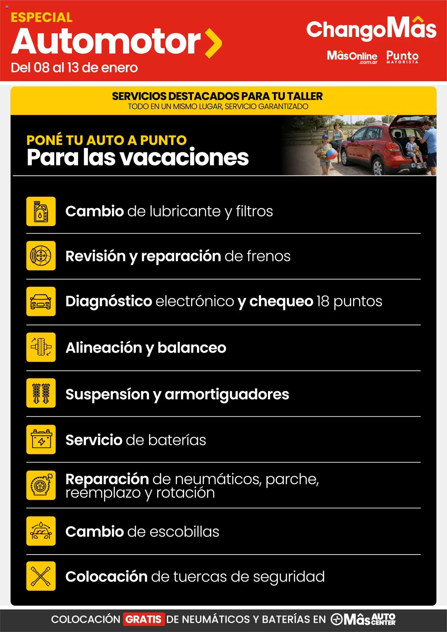 Changomas ofertas │ válido desde el 08.01.2026 | Página: 9 | Productos: Neumáticos