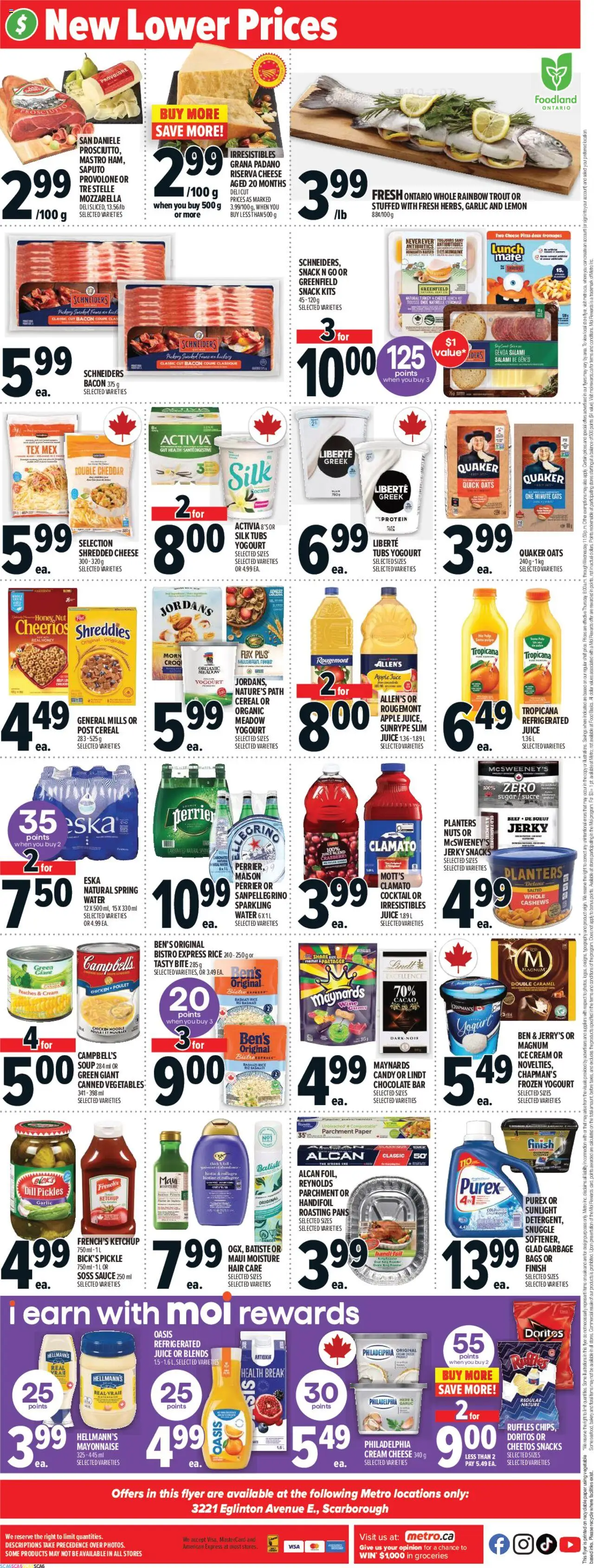 Metro flyer valid from 02.10.2025 | Page: 5 | Products: Ketchup, Cream, Ice cream, Yogurt