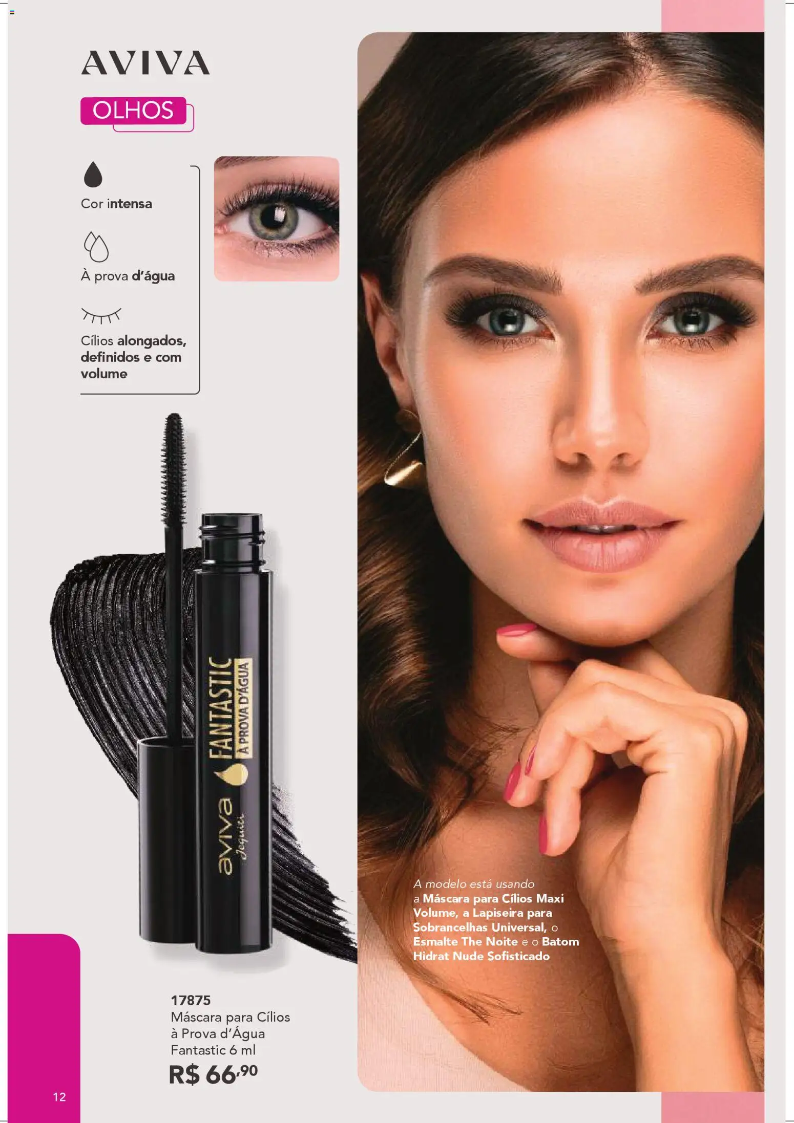 Jequiti Folheto - válido de 23.04.2026 | Página: 12 | Produtos: Máscara para cílios, Batom, Lapiseira