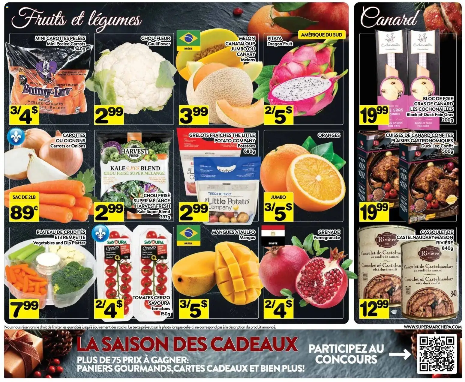 Pa Supermarché flyer valid from 15.12.2025 | Page: 6 | Products: Potatoes, Oranges, Tomatoes
