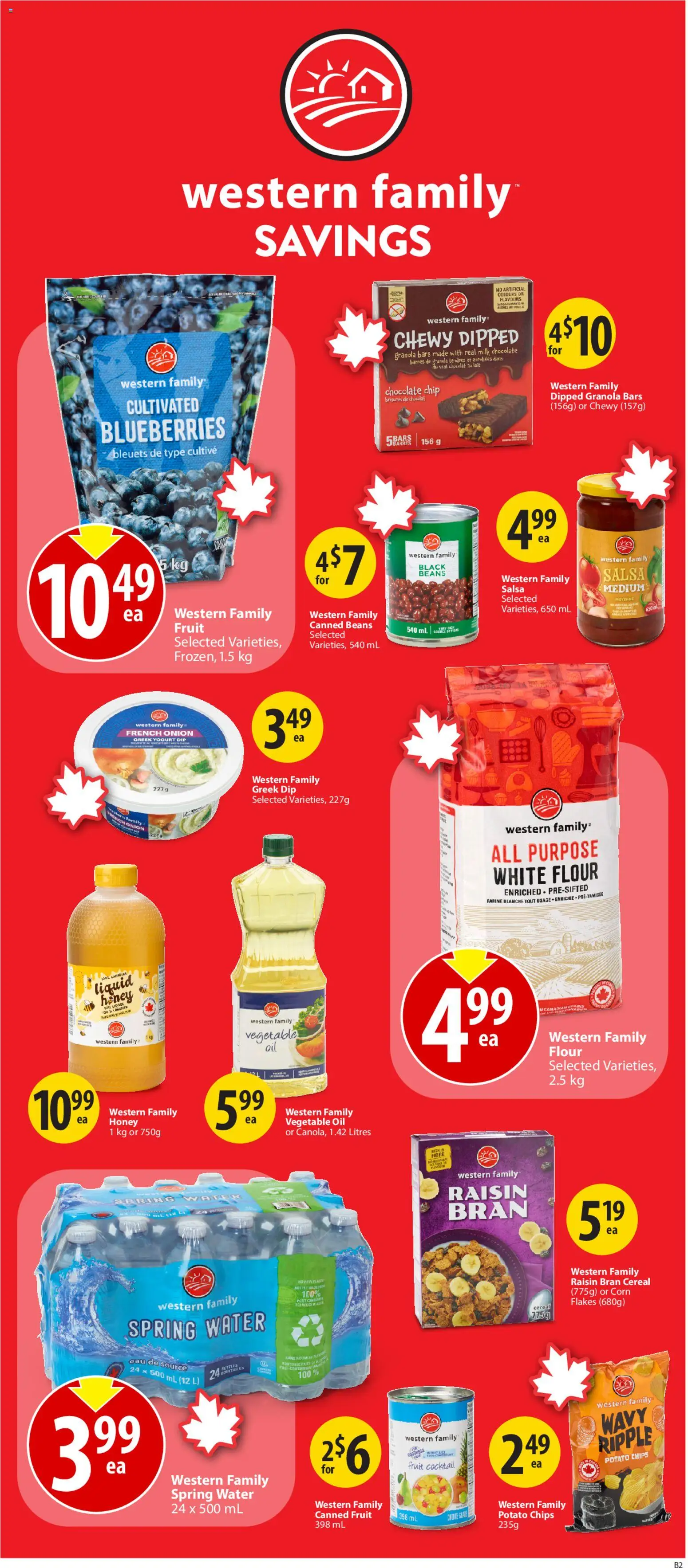 Save on foods flyer valid from 09.04.2026 | Page: 23 | Products: Flakes, Milk, Oil, Chocolate