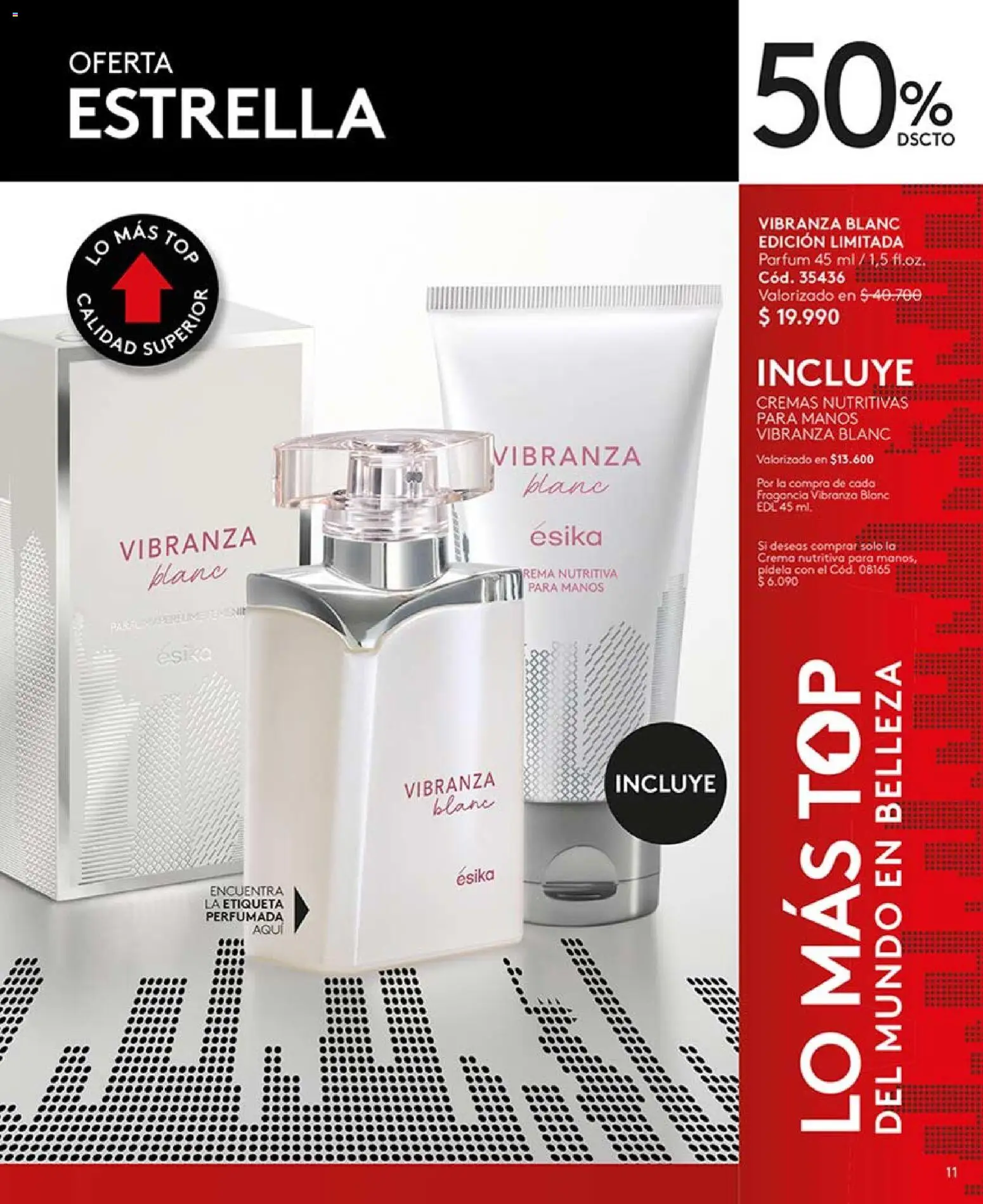 Catálogo Ésika Campaña 5 │ válido desde el 01.03.2026 | Página: 11 | Productos: Top, Fragancia, Crema