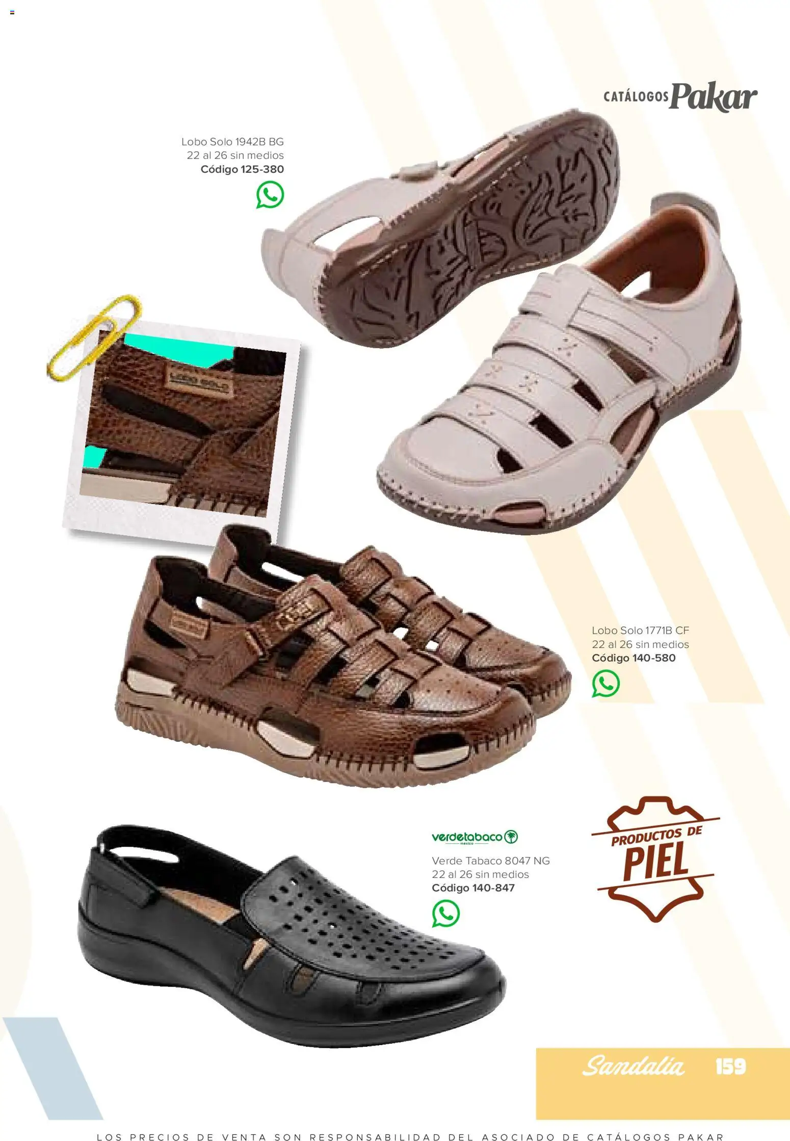 Nuevas ofertas de SC Pakar válidas en toda la República Mexicana desde el 30.01.2026. ¡Encuentra las mejores ofertas en SC Pakar catálogo Primavera / Verano! | Página: 159