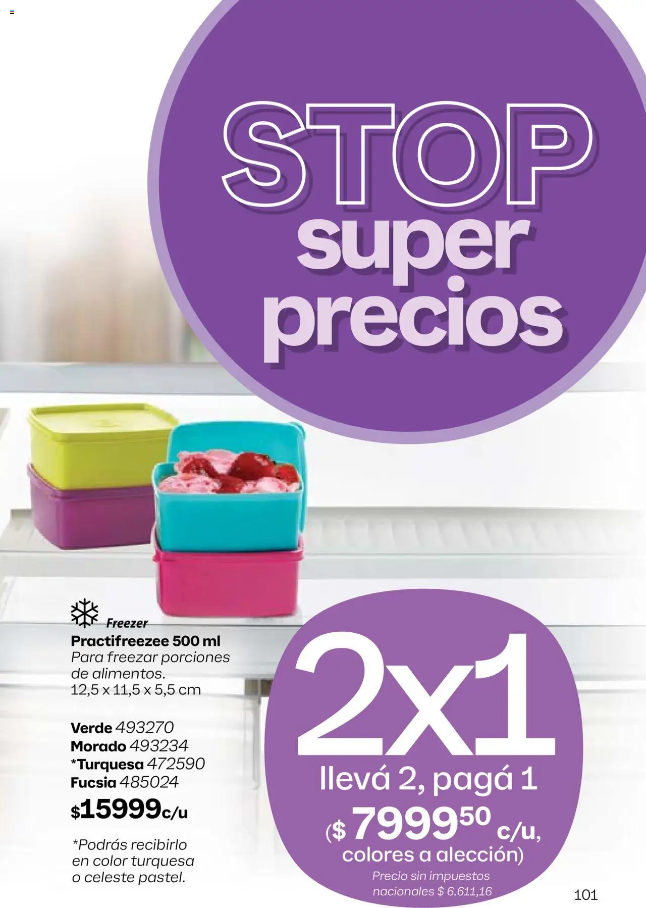 Tupperware Folleto │ válido desde el 08.09.2025 | Página: 102 | Productos: Freezer