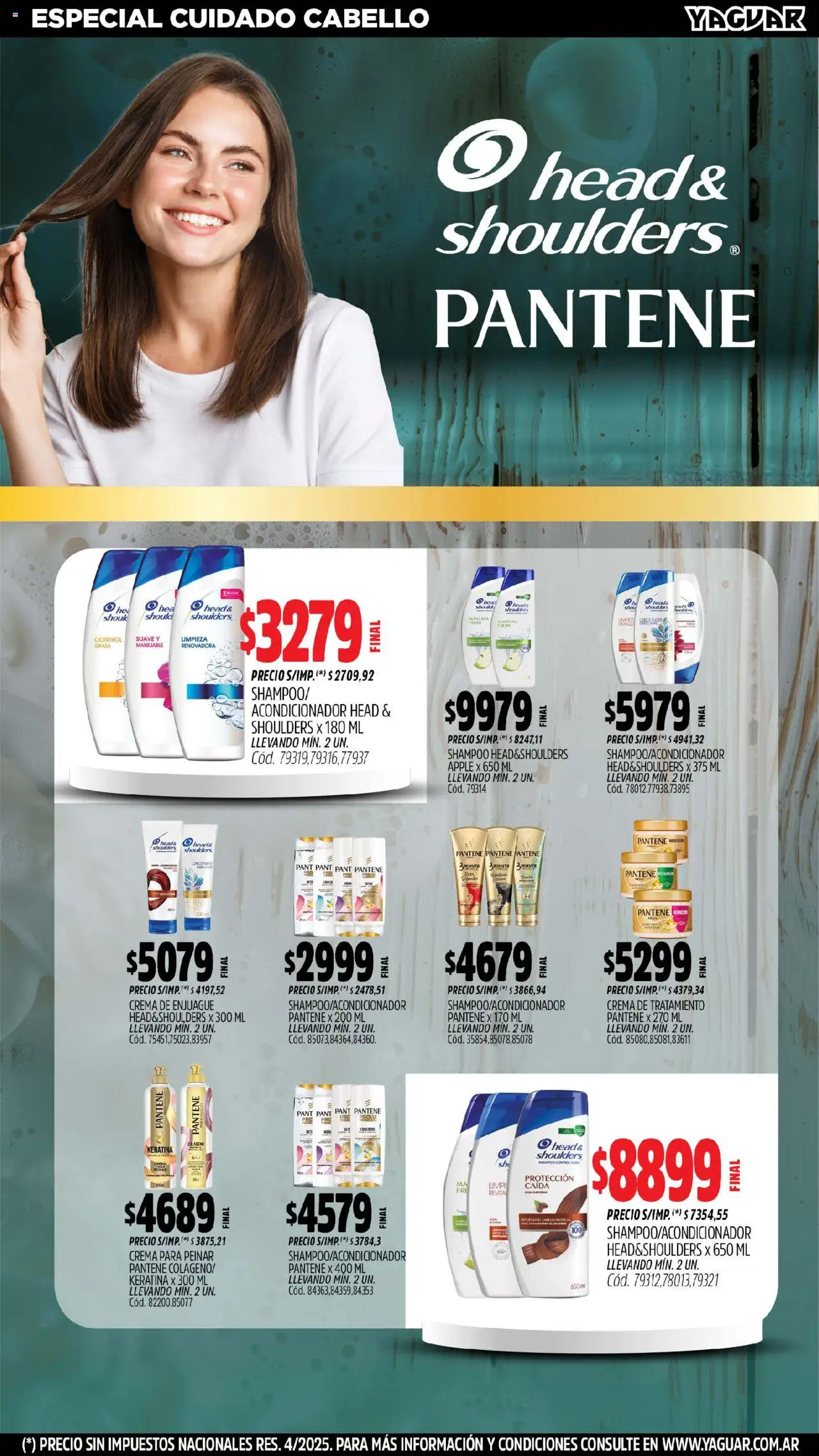 Yaguar - Jujuy │ válido desde el 01.09.2025 | Página: 26 | Productos: Shampoo, Acondicionador, Manzana, Crema