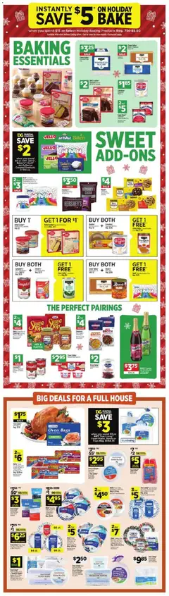 Preview of Dollar General weekly ads valid from 23.11.2025 | Page: 7 | Products: Sugar, Pumpkin, Oven, Stove