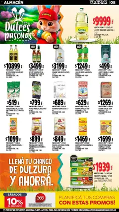 Vista previa Yaguar - Oferta Semanal Chaco válido desde el 16.03.2026 | Página: 8 | Productos: Botella, Harina, Polenta, Limón