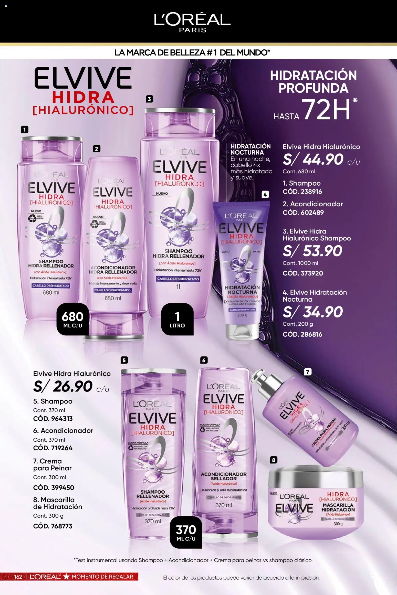 Catálogo Azzorti válido desde 03.11.2025 | Página: 164 | Productos: Shampoo, Acondicionador, Crema