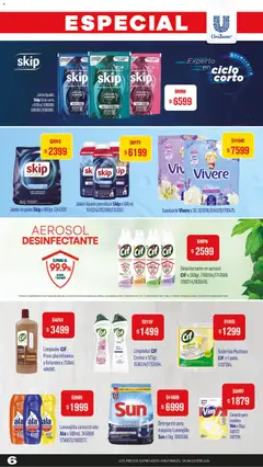 Vista previa Makro ofertas válido desde el 15.01.2026 | Página: 6 | Productos: Desinfectante, Lavandina, Jabón en polvo, Detergente
