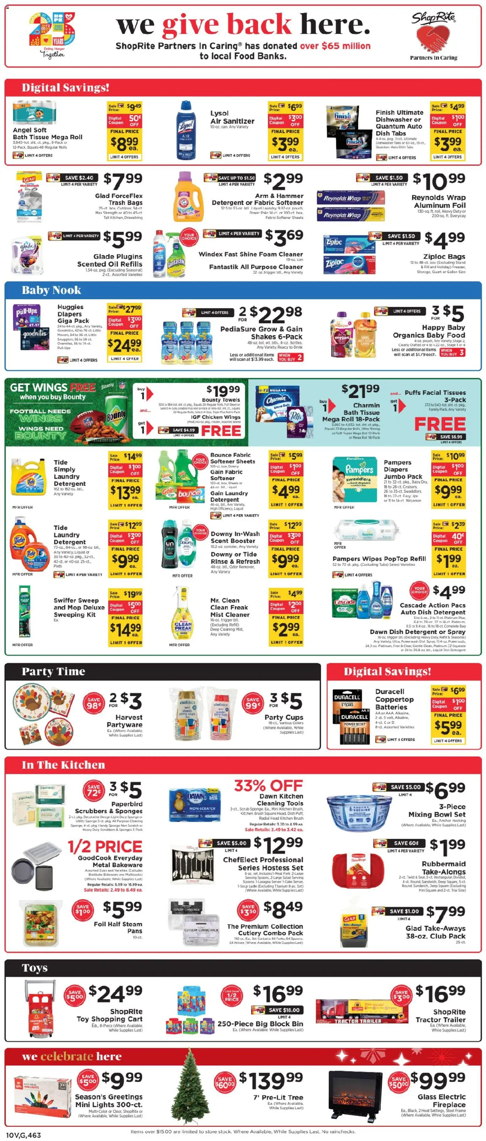 ShopRite Weekly Ad 2 - valid from 13.11.2025 | Page: 11 | Products: Anchor, Sponge, Sheet, Dishwasher