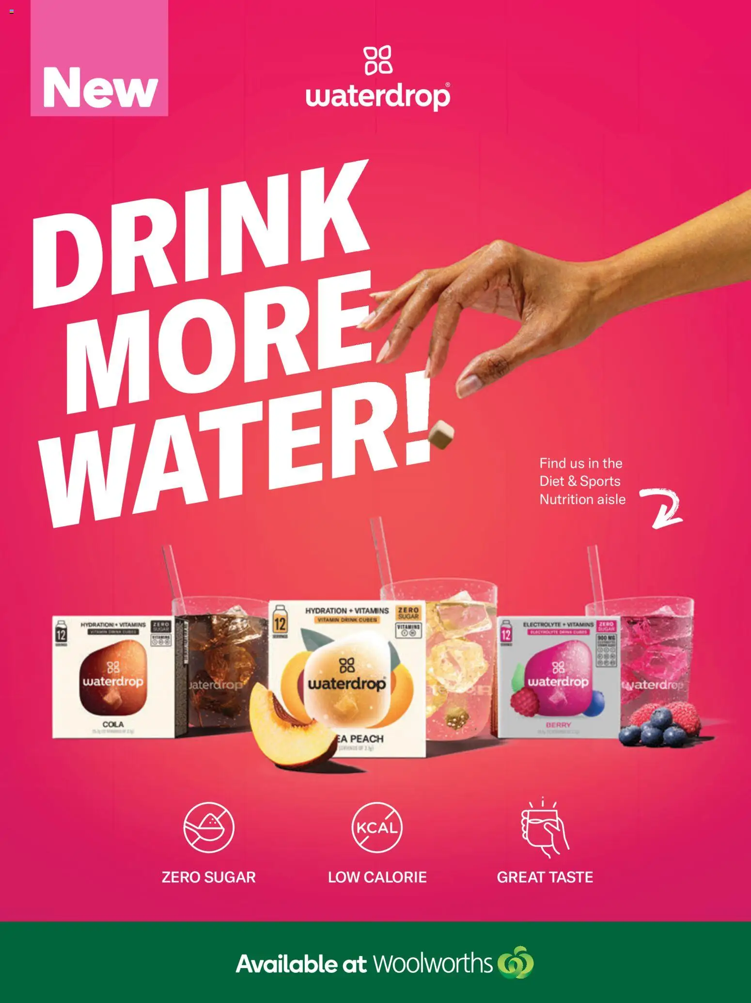 Woolworths catalogue - valid from 01.11.2025 | Page: 53 | Products: Water, Sugar, Peach, Vitamin
