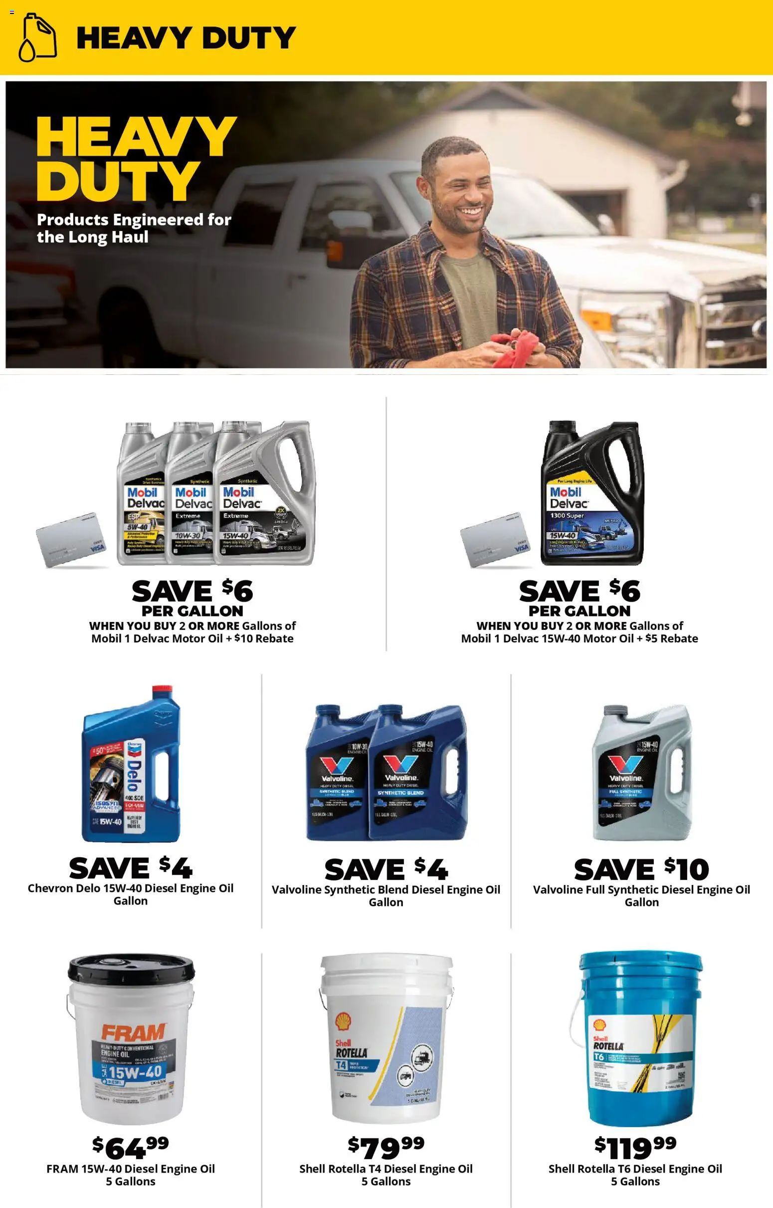 Advance Auto Parts Weekly Ad - valid from 01.11.2025 | Page: 2 | Products: Oil, Motor Oil