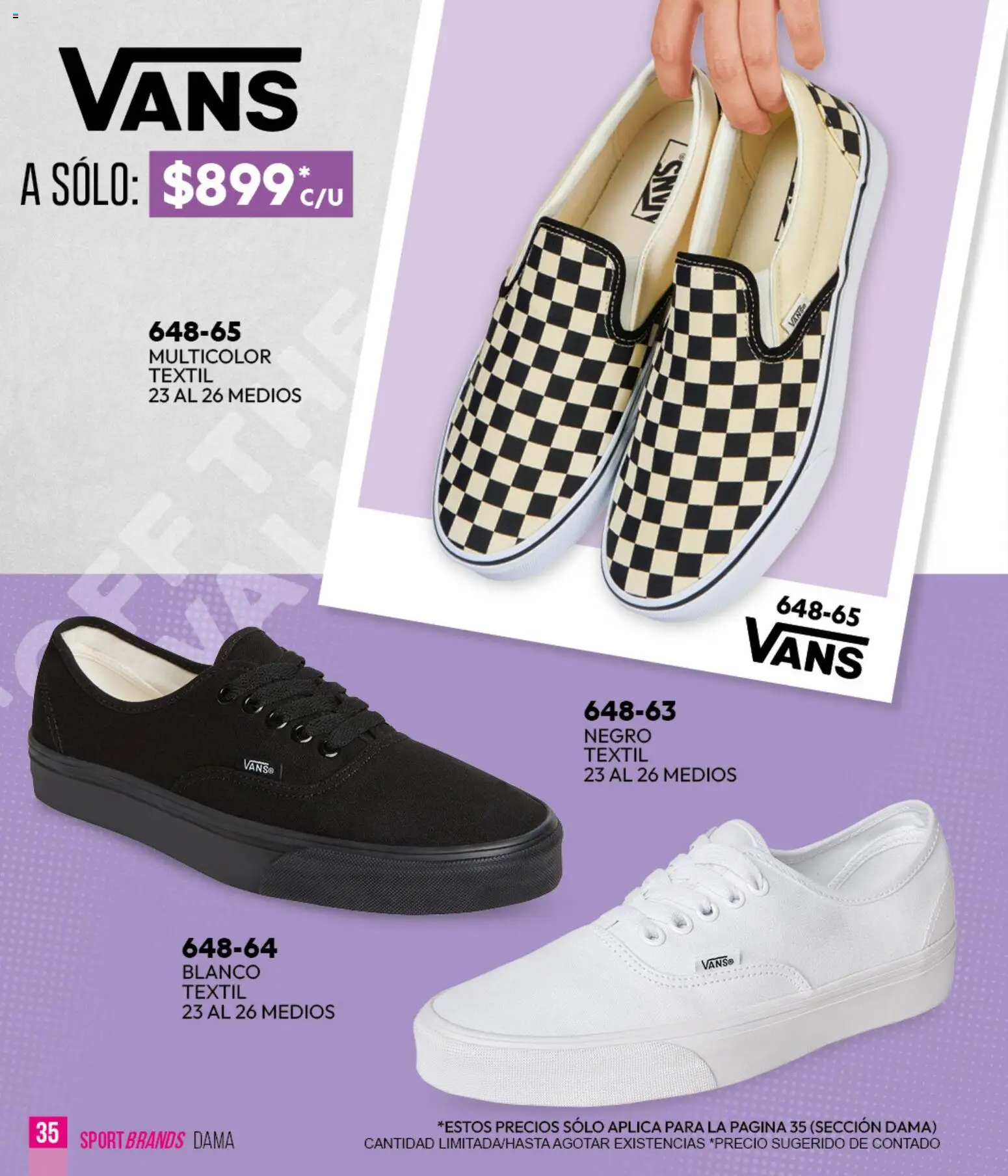 Nuevas ofertas de Cklass válidas en toda la República Mexicana desde el 05.03.2026. ¡Encuentra las mejores ofertas en Cklass catálogo Verano Sportbrands Dama! | Página: 36