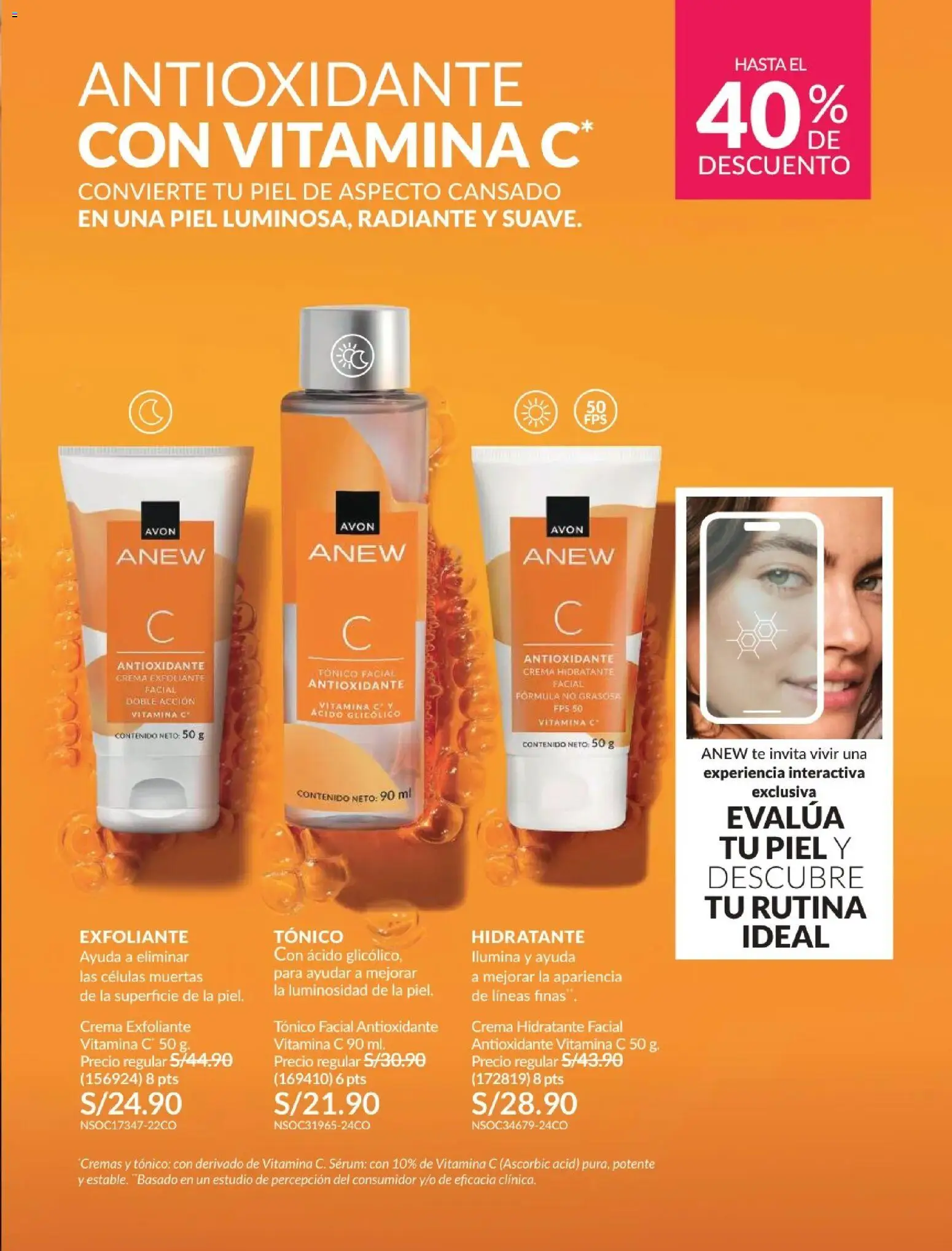 Catálogo Avon válido desde 15.11.2025 | Página: 120 | Productos: Exfoliante, Té, Crema