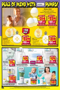 Preview of JB Hi-Fi Health and Wellness - valid from 12.02.2026 | Page: 12 | Products: Pumps, Blender, Safe, Thermometer