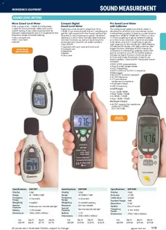 Preview of Jaycar Engineering & Scientific Catalogue 2025/2026  - valid from 09.07.2025 | Page: 119